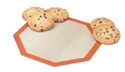 Silpat Non-Stick Silicone Microwave Baking Mat, 10.25-Inch Diameter Octagon