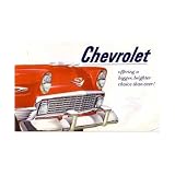1956 CHEVROLET Sales Brochure Literature Book Piece by Chevrolet