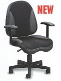 Black Leather Office Chair By Coaster Furniture
