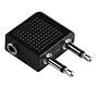 Hama 2 x 3,5-mm-Klinkenst. Mono - 3,5-mm-Klinkenkupplung Stereo