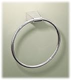 Bleu Collection Towel Ring - Polished Chrome