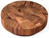 Ironwood Gourmet 28135 Round End Grain Chop Board