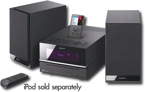 Sony CMTBX20i Micro Hi-Fi Shelf System (Black)