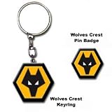 Wolves Keyring & Badge Set