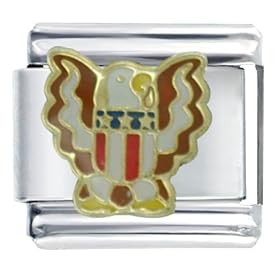 American Eagle Symbol Italian Charms by American Eagle