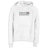 Sweatshirt Woman White Elegant Flag