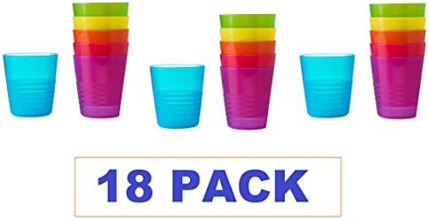 IKEA - KALAS Tumbler, Assorted Colors (Set of 18)