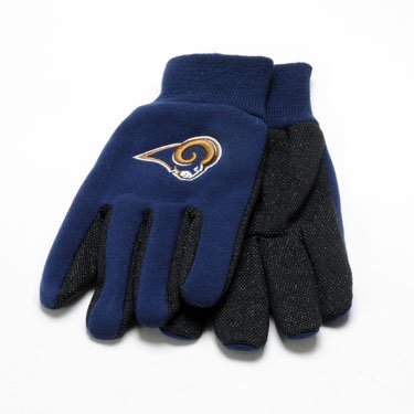 St Louis Rams Team Logo Utility Gloves