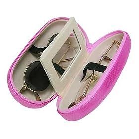 Click here to buy Lady Elegance Dual Eyeglass Case- Pink by Lady Elegance.