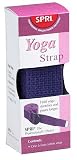 SPRI SC-6PR 6ft Cotton Yoga Strap (Purple)