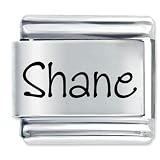 Name Shane Italian Charms Bracelet Link