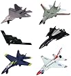 InAir Modern Planes 6-pc Set with Aircraft ID Guide - Assortment 1