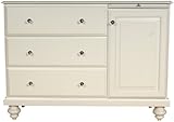 Offspring Violet 3 Drawer Change Chest, White