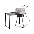 King Kooker Outdoor Cooker with Shelf and Fry Pan