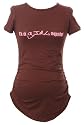 Lauren Kiyomi "It's a Girl Again" Maternity Tee, XL
