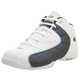 Reebok Men's Spin Move Mid Basketball Shoe,White/Navy/Blue,5.5 M