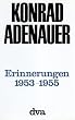 Cover Erinnerungen 1953-1955
