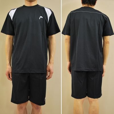 HEADヘッド 半袖Tシャツ＆ハーフパンツ（トレーニングTスーツ）