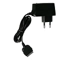 mumbi Ladeger�t und Netzteil f�r iPod & iPhone schwarz