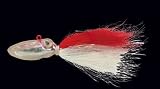 Storm WildEye Hair Squid Jig 3/8oz Red White 2 pack