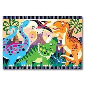 Melissa & Doug Dinosaur Dawn Floor Puzzle