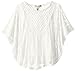 Speechless Girl's 7-16 Crochet Circle Top