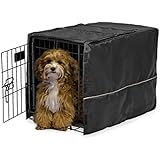 MidWest Black Polyester Crate Cover for 22 Inch wire crates, 22 Inches by 13 Inches by 16 Inches