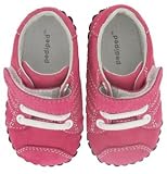 Pediped Originals * Jackie -- Fuchsia Nubuck * Soft Leather-Soled Shoes! MEDIUM (US size: 5-5.5 / 12-18 months / EU Size 20)