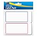 Avery Removable Label Pad, 2 x 4 Inches, Assorted Borders, 80 Labels (22023)