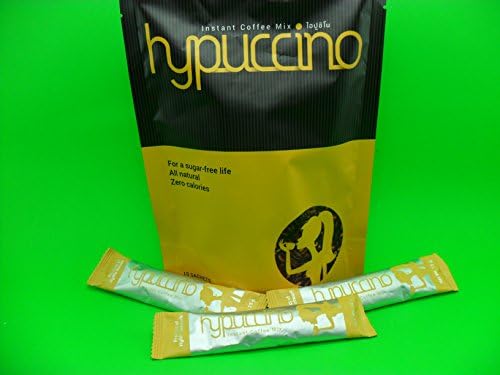 NEW! 5 pack of Hypuccino Instant Coffee Mix 15 in 1 Slimming Dietary Supplement Sugar Free Zero Calories All Natural with tracking &amp; gift