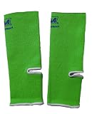 Muay Thai Standard Ankle Supports - Green Yellow