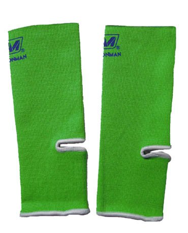 Muay Thai Standard Ankle Supports - Green Yellow