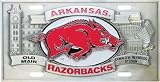 Arkansas Razorbacks College Collector's Plate