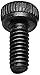 uxcell 100 Pcs 12.9 Steel Alloy Countersunk Hex Socket Knurled Pan Head Bolt Screw M2x5