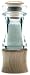 T&G Classic FSC Beech and Acrylic 15cm Salt Mill with CrushGrind Mechanism
