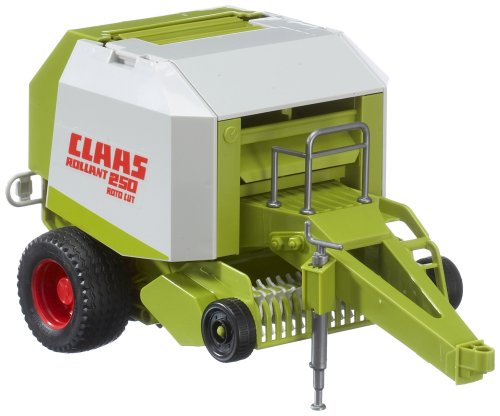 Childrens Toyshop  Toys : Bruder 02121 Claas Rollant 250 Straw Baler