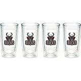 Tervis Tumbler Milwaukee Bucks 16Oz Insulated Tumbler - 4 Pack