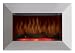2kw Remote Control Electric Wall Mounted Fire Log Flame Effect