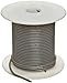UL1015 Commercial Copper Wire, Bright, Gray, 22 AWG, 0.0253