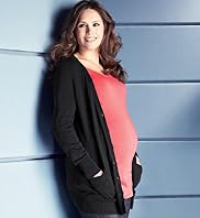 Maternity Cotton Blend Boyfriend Cardigan Maternity Cotton Blend Boyfriend Cardigan