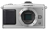 Olympus PEN E-P2 Systemkamera (12,3 Megapixel, 7,6 cm Display, Bildstabilisator) Gehäuse silber