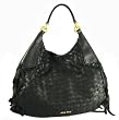 Miu Miu Handbags (Black) Woven Leather Bag RR1384