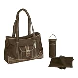 Week-Ender Bag - Fleur de Lis - Chocolate