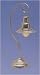 Grandrich G-2609 ST Table Lamp in Satin Steel