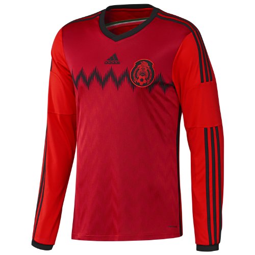 ADIDAS MEXICO AWAY SOCCER JERSEY 2014 LONG SLEEVE