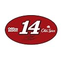 Tony Stewart #14 Mylar Trailer Hitch Cover
