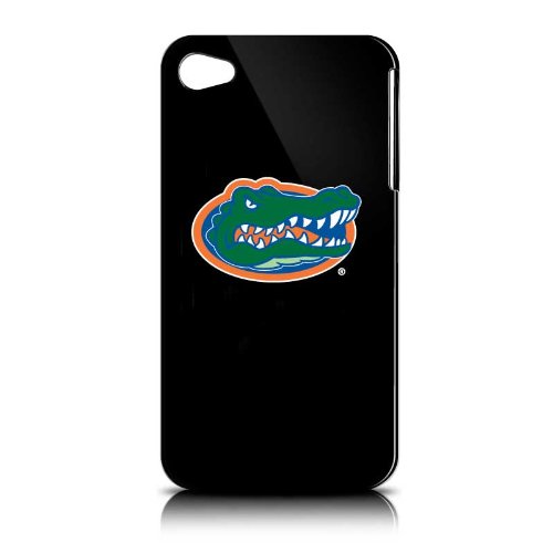 NCAA Florida Gators Varsity Jacket Hardshell Case for Apple iPhone 4, Black