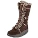 Skechers Women's Elasticity Fitness Boot,Chocolate/Sand,10 M US