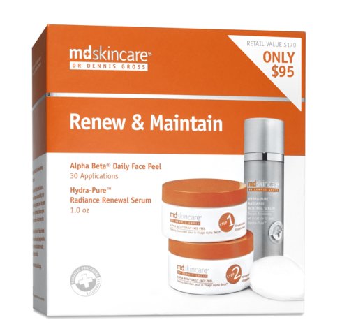 Childrens Toyshop  Third Party New : MD Skincare  Renew & Maintain Kit