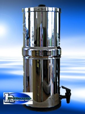Big Berkey Water Filter System with 2 Black Berkey Filter Elements